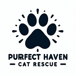 Purrfect Haven Cat Rescue logo